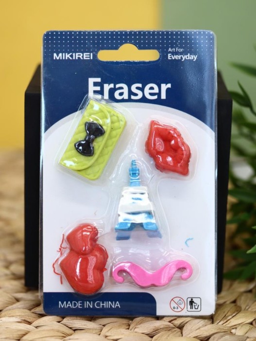 Ластики &quot;Paris&quot;, шоу-бокс 12 шт. 