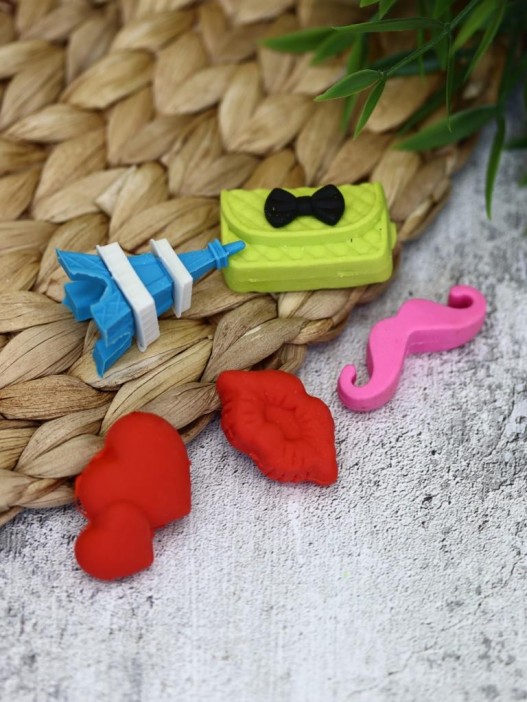 Ластики &quot;Paris&quot;, шоу-бокс 12 шт. 