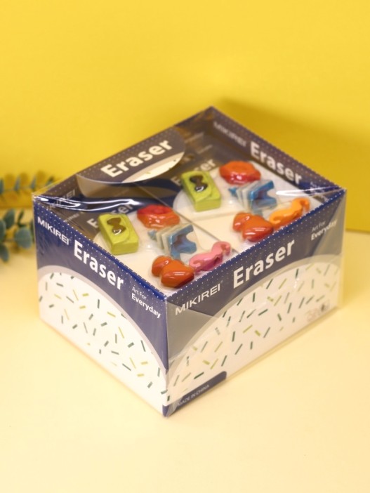 Ластики &quot;Paris&quot;, шоу-бокс 12 шт. 