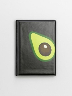 Держатель для карт-книжка "Avocado one" (7 х 10 см)