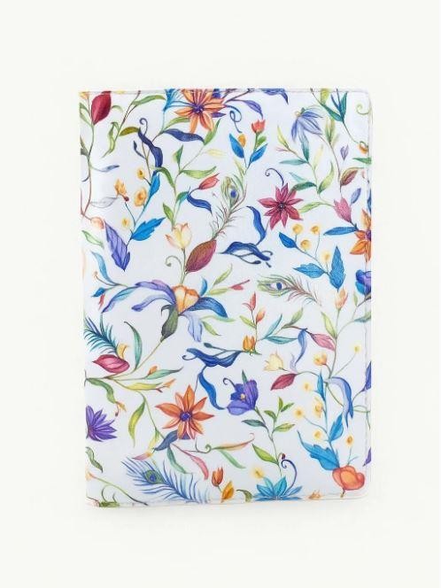 ОБЛОЖКА ДЛЯ ПАСПОРТА &quot;Colorful flowers&quot;, плотность 600 мкм 