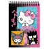 Блокнот А5 "Hello Kitty&amp;friends", 60 л, на гребне, клетка, (141*201 мм) 