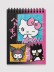Блокнот А5 "Hello Kitty&amp;friends", 60 л, на гребне, клетка, (141*201 мм)