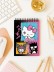 Блокнот А5 "Hello Kitty&amp;friends", 60 л, на гребне, клетка, (141*201 мм)
