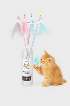 Вечный карандаш - дразнилка "Teasing feathers", mix