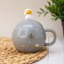 Кружка "Cosmonaut moon", grey (420 ml) 