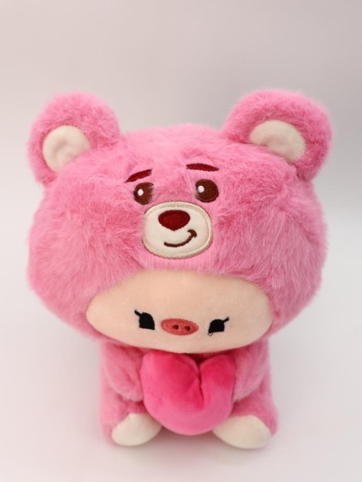 Мягкая игрушка &quot;Pig heart&quot;, pink, 23 см 