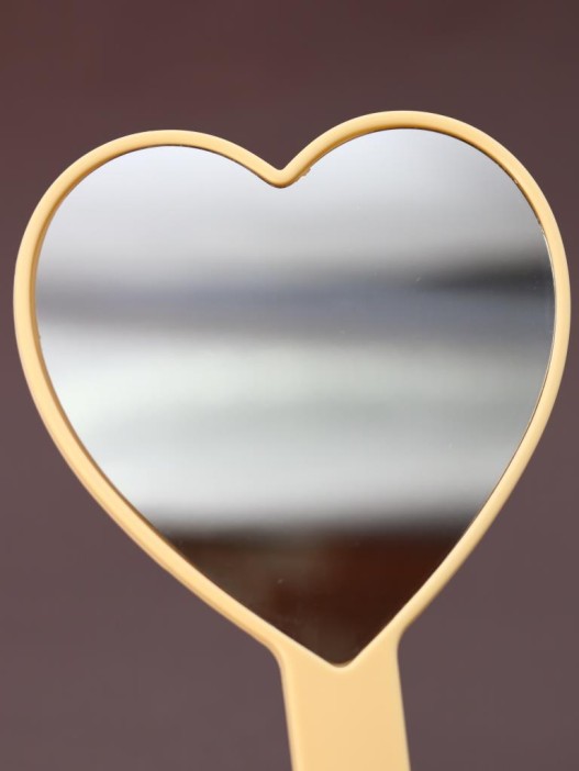 Зеркало &quot;Sweet heart&quot;, yellow 