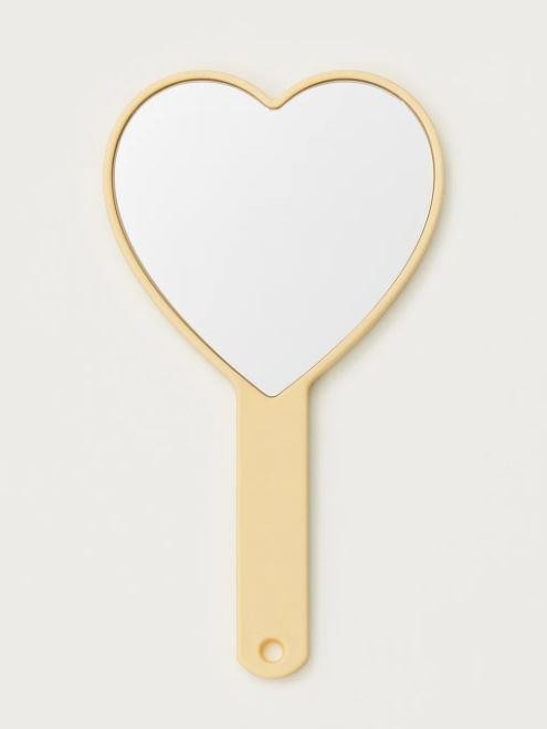 Зеркало &quot;Sweet heart&quot;, yellow 