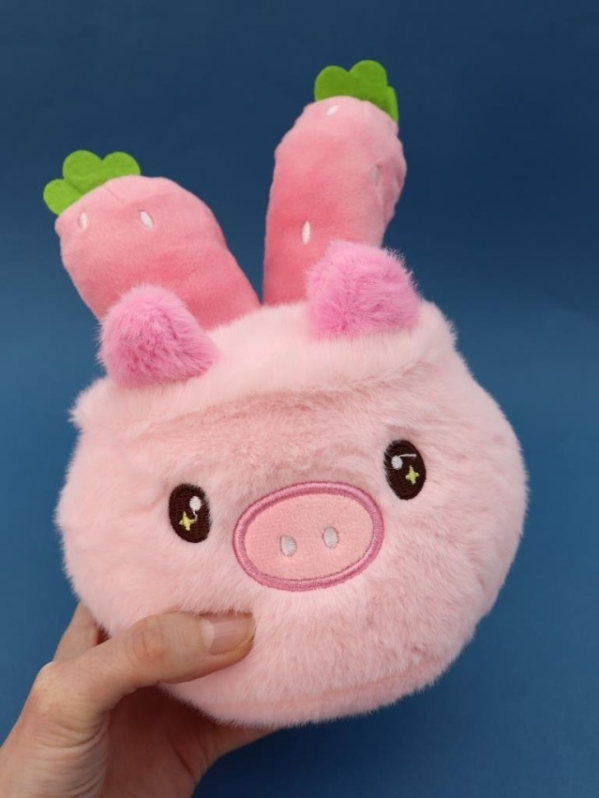 Мягкая игрушка "Растение в горшке - Свинья", 20 см
