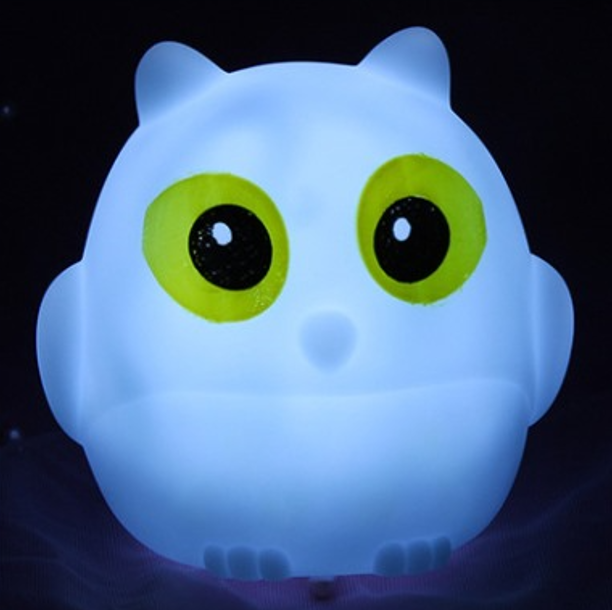 Ночник iLikeGift &quot;Little owl&quot;, blue (9*10 см) 
