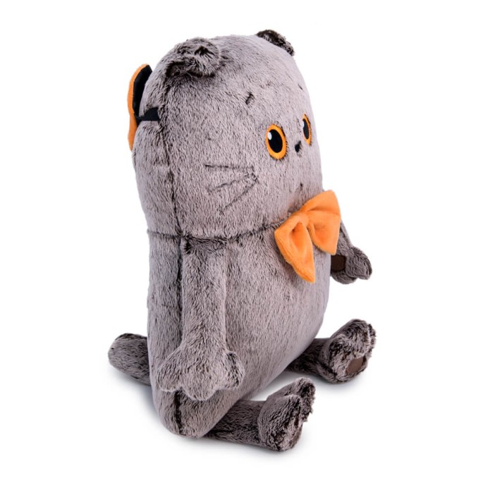 Мягкая игрушка &quot;Кот-подушка в маске для сна&quot; (32 см) 