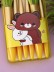 Набор кистей для макияжа &quot;Kawaii touch&quot;, 6 кистей, yellow 