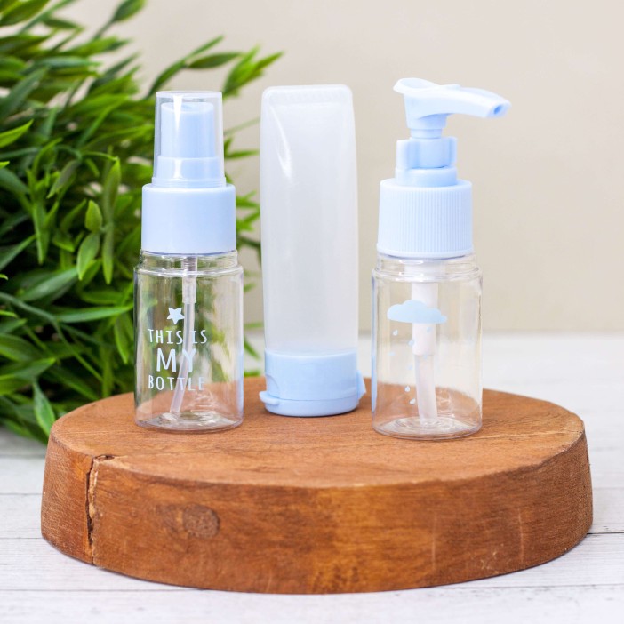 Дорожный набор "This is my bottle", blue 