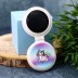 Расческа раскладная с зеркалом GIRLY, микс (14*6,5 см)