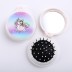 Расческа раскладная с зеркалом GIRLY, микс (14*6,5 см)