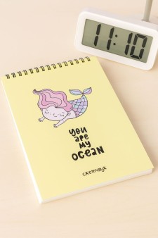 Скетчбук DRAW ME! «Ты — мой океан», 14х20 см, плотность 100 гр