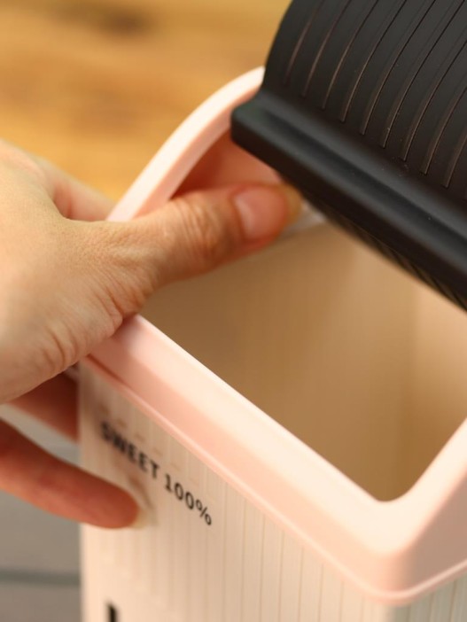 Мусорное ведро настольное "Sweet home", black 