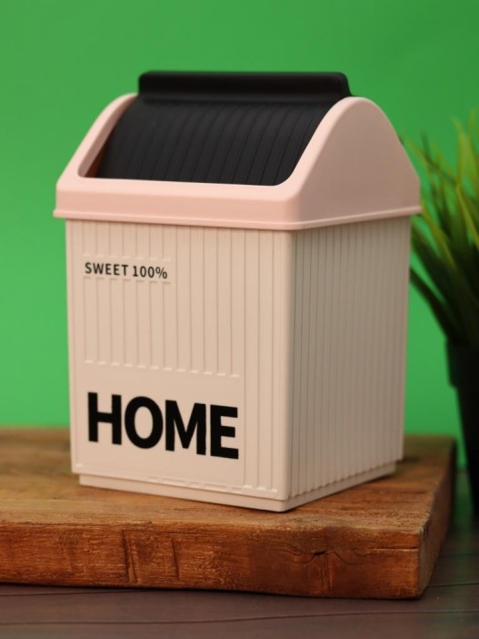 Мусорное ведро настольное "Sweet home", black 
