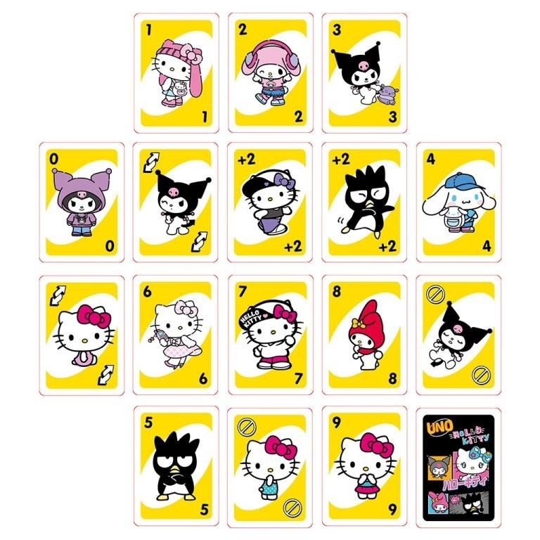Настольная игра UNO "Hello Kitty" (14+)