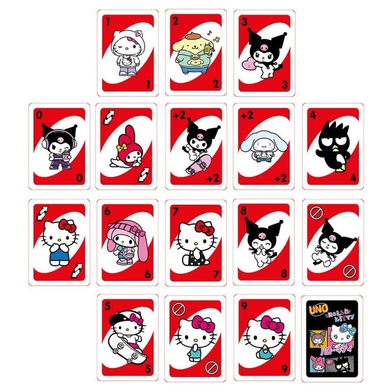 Настольная игра UNO "Hello Kitty" (14+)