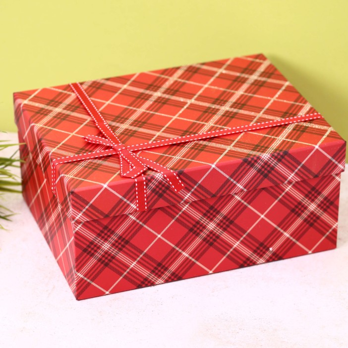 Набор подарочных коробок 3 в 1 «Red cell», 19.5*13.5*8.5-22.5*17*10-25.5*19.5*11.5 