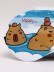 Маска для сна гелевая &quot;Capybara routine&quot;, blue 