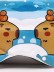 Маска для сна гелевая &quot;Capybara routine&quot;, blue 