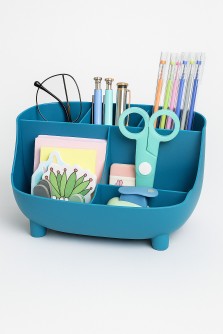 Органайзер настольный "Study", blue (18.8*10.8 см)