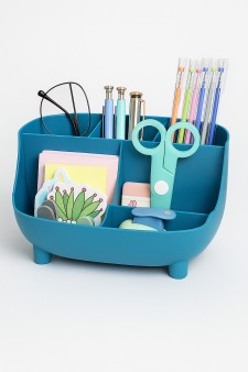 Органайзер настольный "Study", blue (18.8*10.8 см)