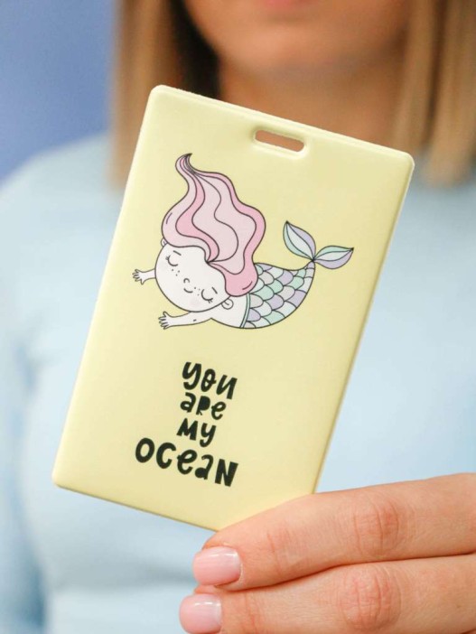 Держатель для карт «You are my ocean» (6,5 х 10,4 см) 
