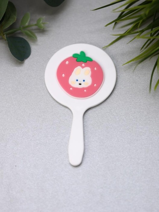 Зеркало "Strawberry hare", white 