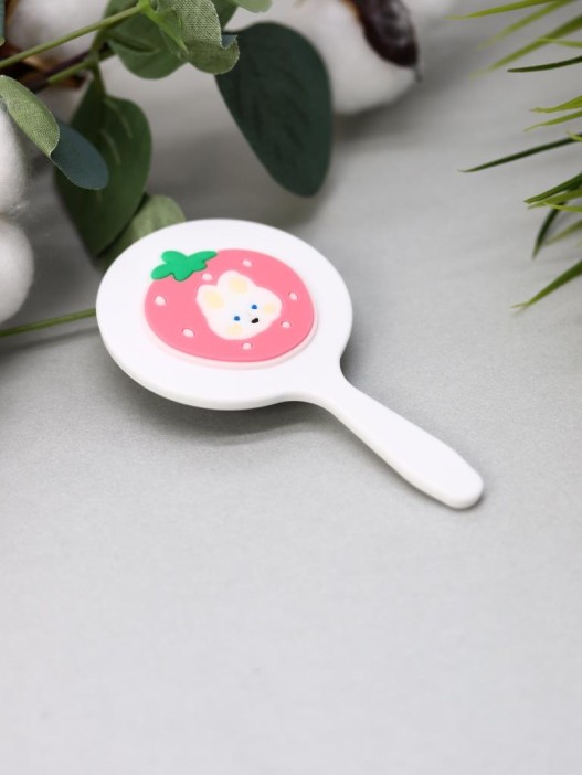 Зеркало "Strawberry hare", white 