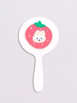 Зеркало "Strawberry hare", white