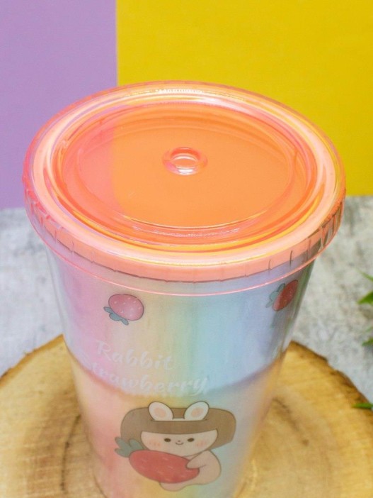 Тамблер &quot;Rabbit strawberry&quot;, pink 