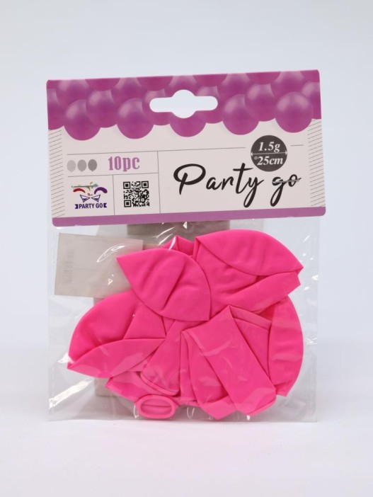 Набор воздушных шаров 10 шт. &quot;Timeless&quot;, pink (25 см) 