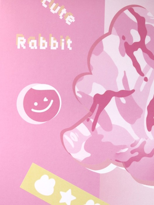 Зеркало &quot;Cute rabbit&quot;, pink 