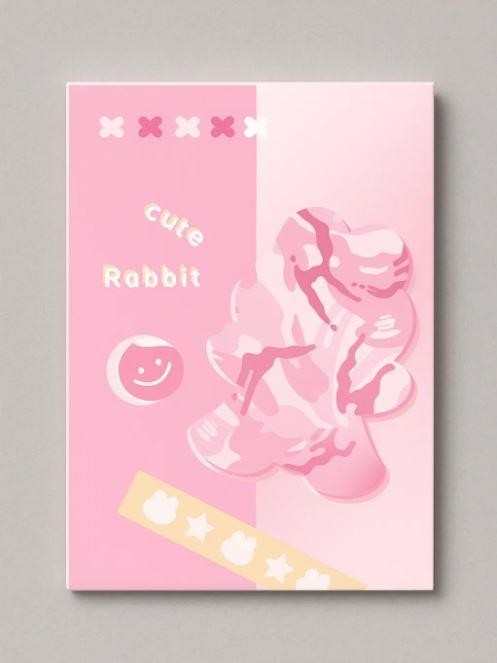 Зеркало &quot;Cute rabbit&quot;, pink 