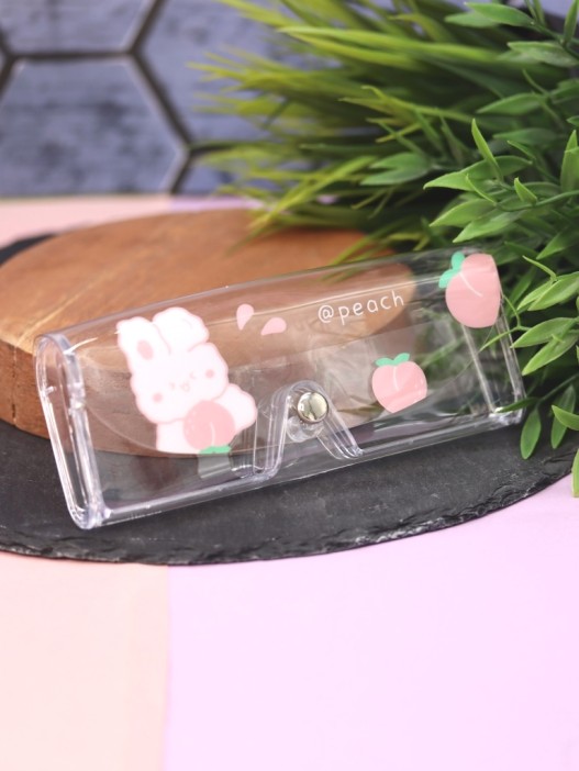 Чехол для очков GIRLY &quot;Peach bunny&quot; 
