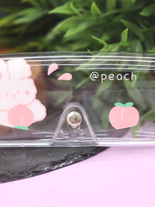 Чехол для очков GIRLY &quot;Peach bunny&quot; 
