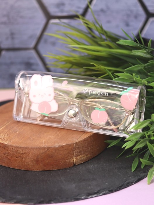 Чехол для очков GIRLY &quot;Peach bunny&quot; 