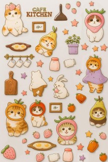 Наклейки &quot;Kitchen cats&quot;