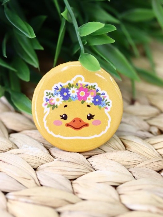 Набор значков 3 шт. iLikeGift &quot;Flower animal&quot; 