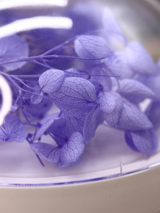 Настольный увлажнитель воздуха - ночник &quot;Flower&quot;, purple, (портативный, USB) 