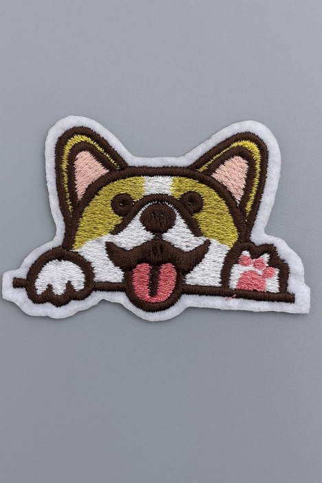 Термонашивка для одежды iLikeGift «Corgi» 3,7*5,2 см. 