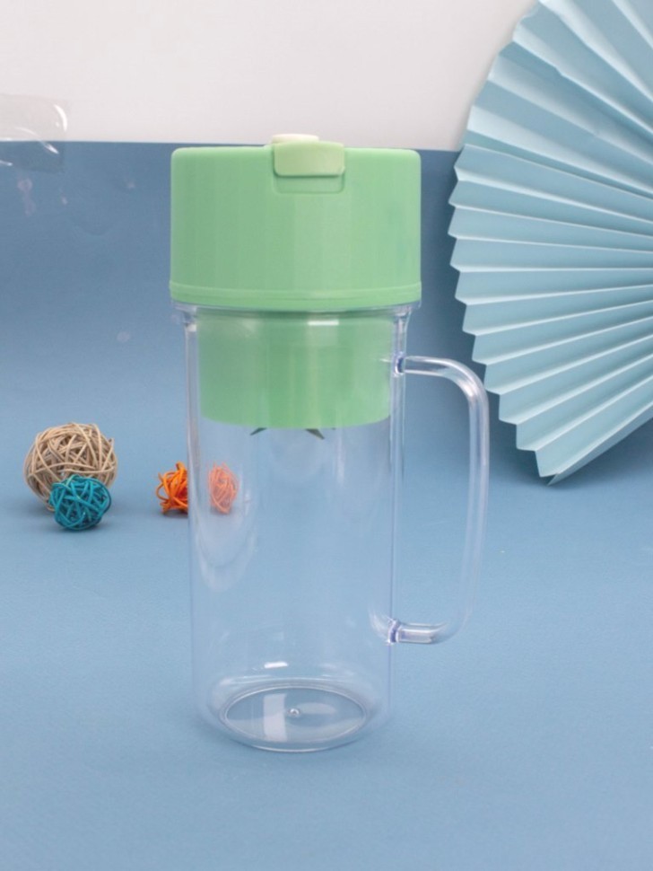 Блендер портативный "Juice anywhere", green, USB, (20*8 см)