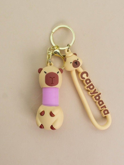 Брелок-антистресс "Long neck capybara", mix (14 см) 