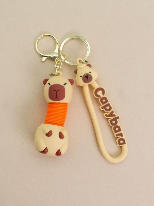 Брелок-антистресс "Long neck capybara", mix (14 см) 