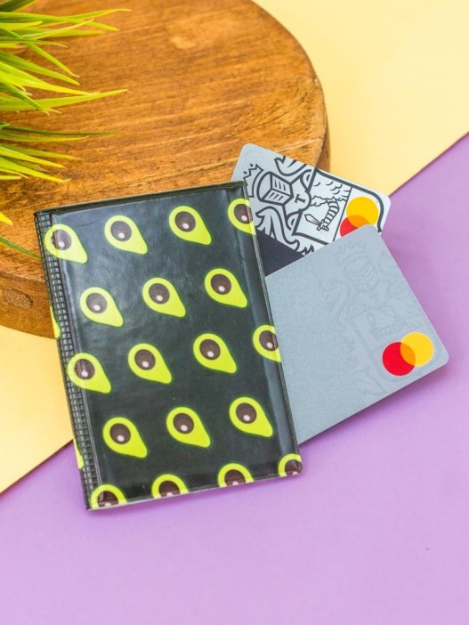 Держатель для карт-книжка &quot;Many avocado&quot; (7 х 10 см) 