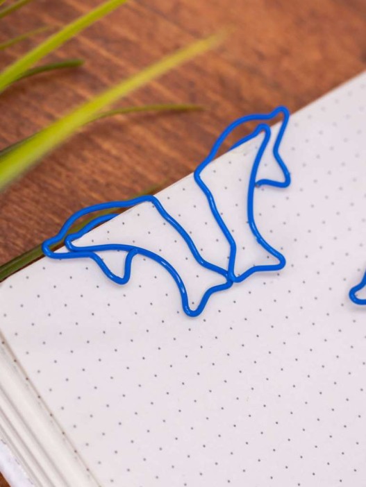 Закладка - скрепка &quot;Animal penguin&quot;, blue 